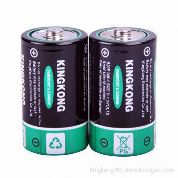 0% Mercury/Cadmium Carbon Battery